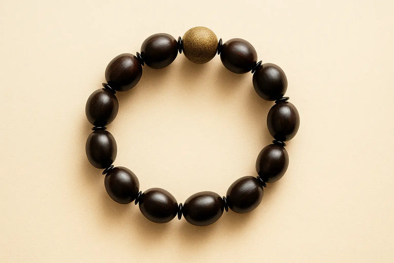 Seed and Wood Bracelets