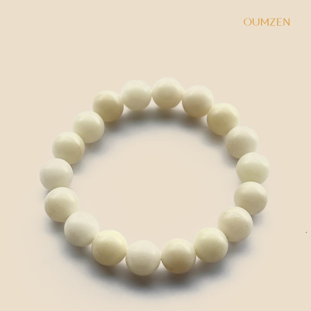 白玉菩提手串
