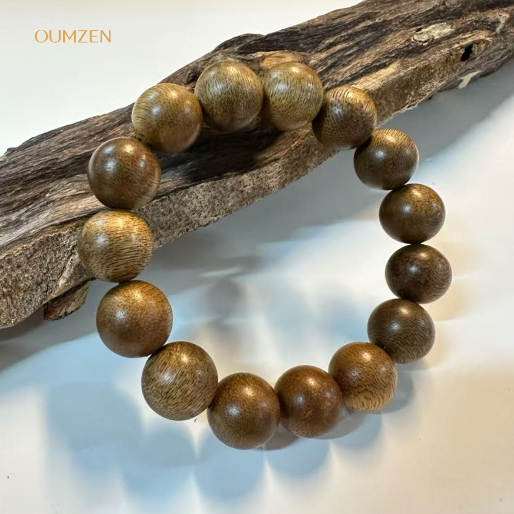 14mm沉香素圈手串