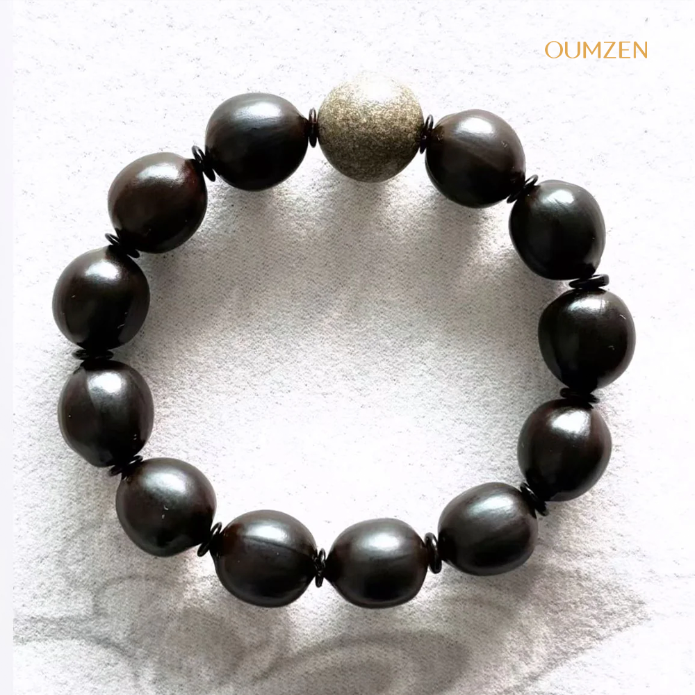 天然精選蓮子沉香手串（男款）