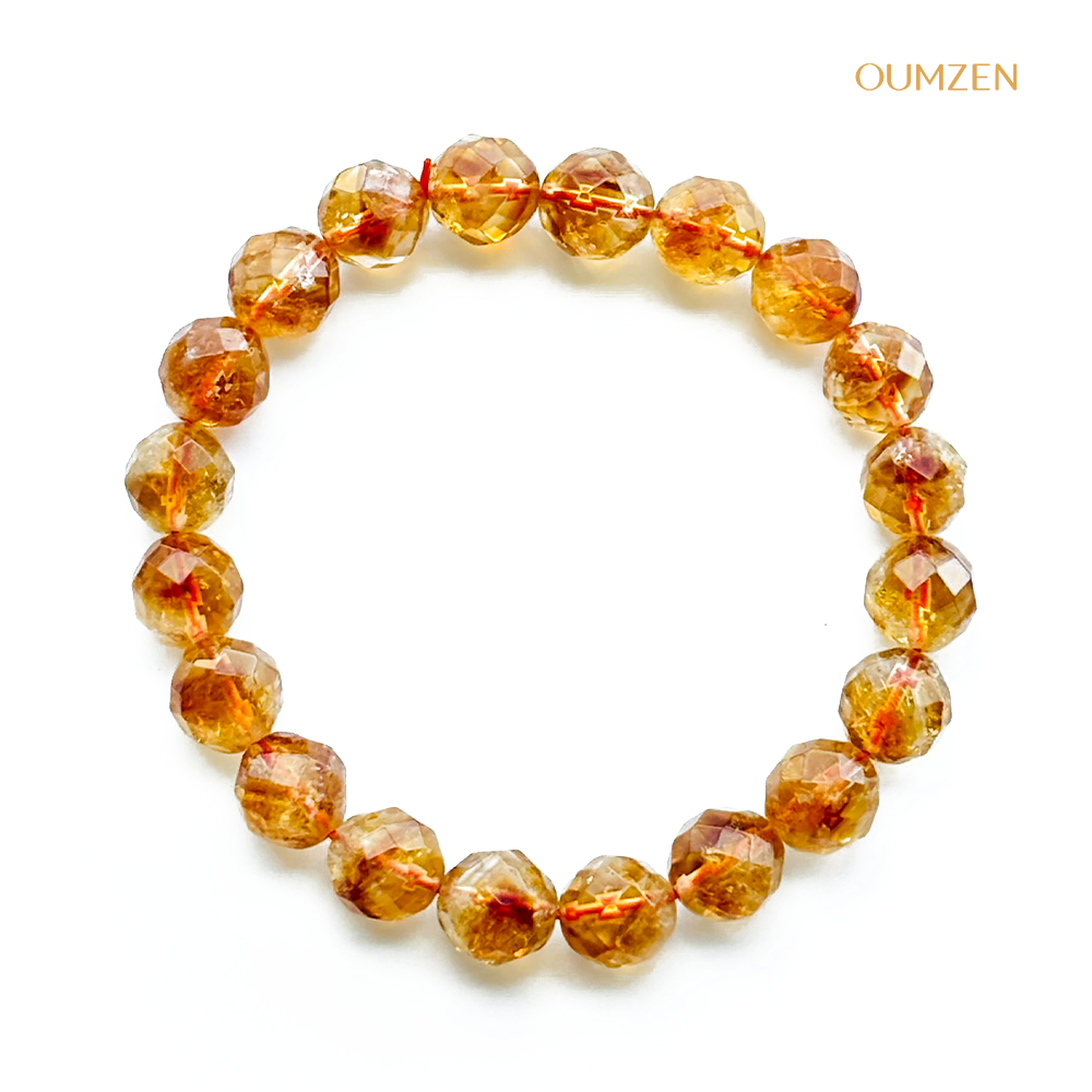 多面黃水晶手鏈